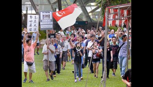 Protests that matter in Singapore