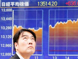 Asian shares edge higher on global equity gains