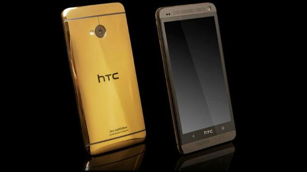 HTC One in gold and platinum luxury editions released