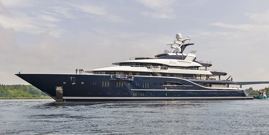 Lürssen comments on launch of superyacht Solandge