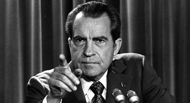 Nixon announces no more draftees would be sent to Vietnam, June 28, 1972