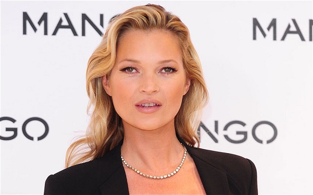 Supermodel Kate Moss takes a leap with high tech gadgets