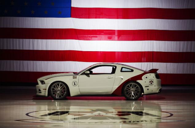 A Ford Mustang painted like a fighter-jet is just one of our top automotive …