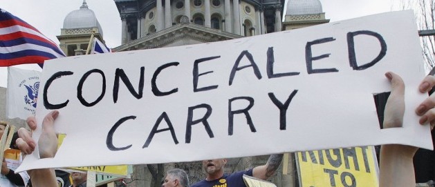 Illinois governor vetoes concealed carry bill