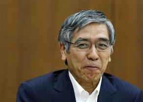 BOJ Kuroda upbeat on economy, "Abenomics" effect broadening