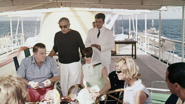 Superyacht Aristotle Onassis wooed Jackie O, up for sale