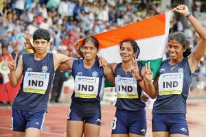 Indian women clinch 4x400m relay gold at Asian Athletics C'ship