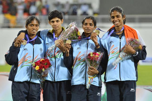 Indian women take 4x400m relay gold