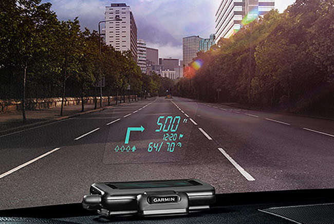 Garmin's Portable Head-Up Display Adds a High-Tech Touch to Cars