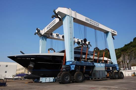 Mondo Marine launches 41 metre superyacht Nameless