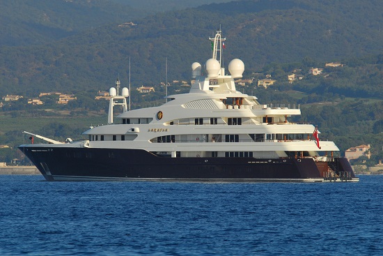 The 82 metre Andrew Winch designed superyacht Sarafsa