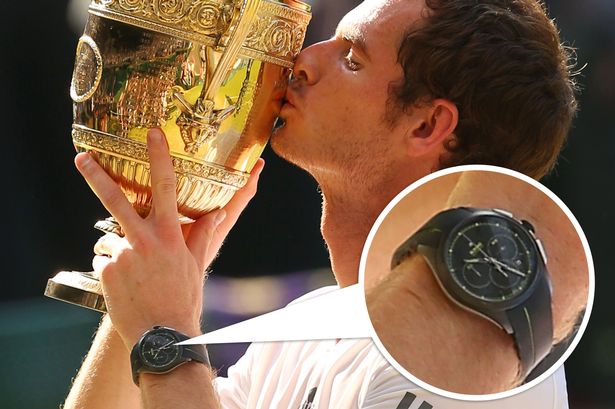 Andy Murray is paid £1million to wear Rado watches – but it was seven hours …