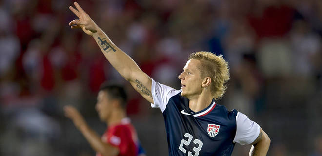 Brek Shea's goal lifts US over Costa Rica, 1-0, in Gold Cup game