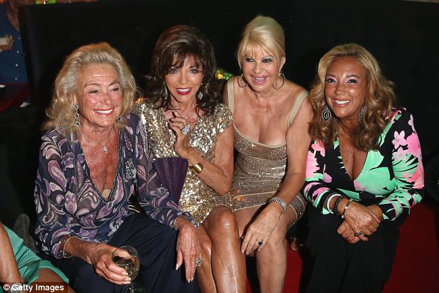 Denise Rich, socialite parties hard with celebrity friends on her luxury yacht