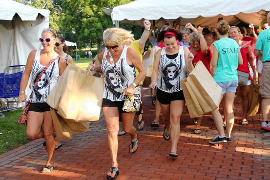 Lovers of Finery Descend on Village for Barn Sale