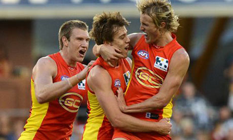 Gold Coast Suns shock Collingwood