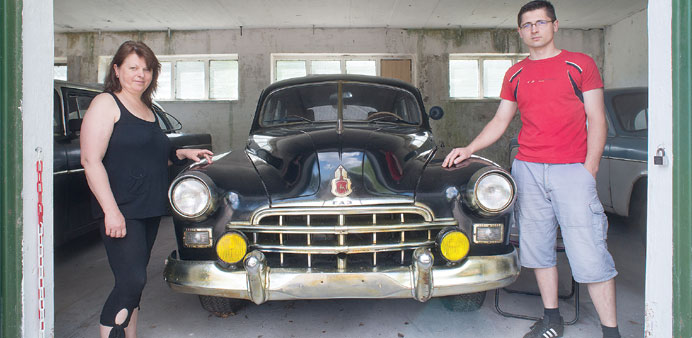 Rolling Soviet Bloc automotive relics seek a new home