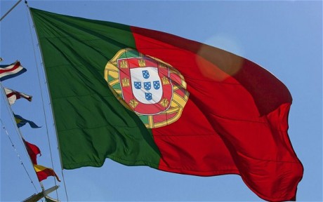 Here's the really worrying news for Portugal: the distance to Germany is …