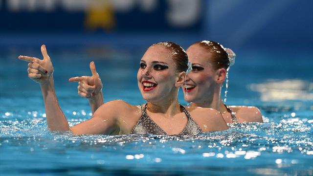 Romashina strikes gold again in synchro duet