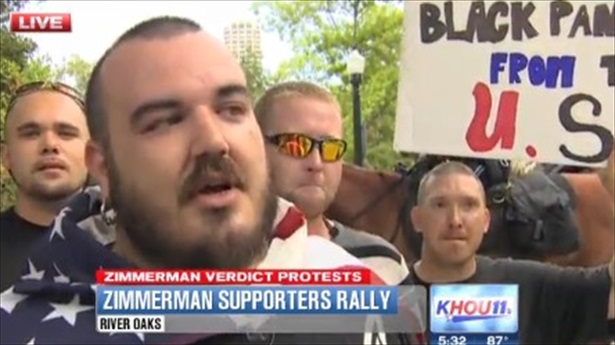 Pro-Zimmerman group rallies to 'protect' Houston neighborhood from Trayvon …