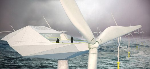 Awesome Future Job: Crew A Luxury Wind Turbine In The Middle Of The Ocean