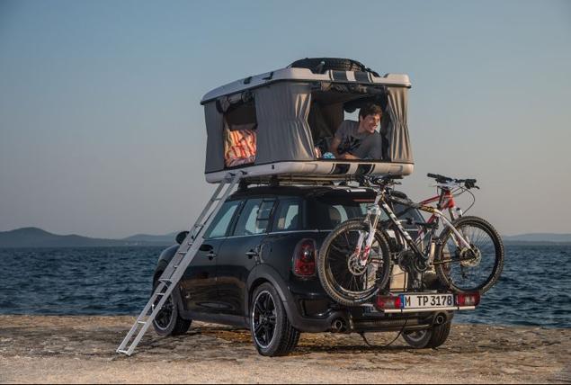 Perfect for the mini-vacation: Mini debuts the world's smallest luxury camper