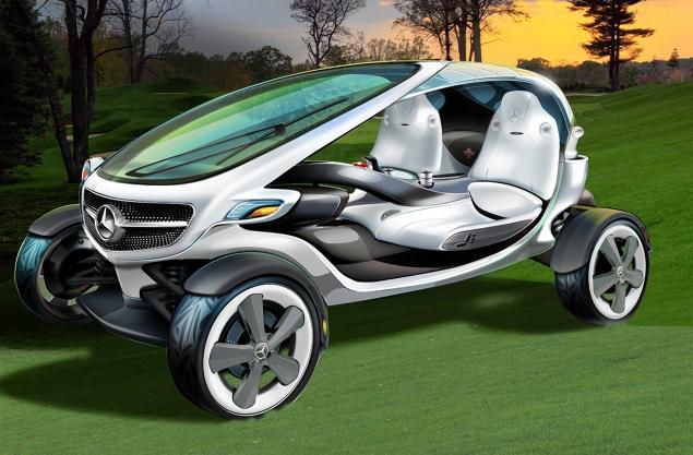 Mercedes-Benz rolls out renderings for new golf cart, the Vision Golf Cart