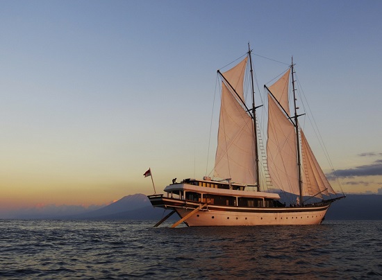 53 Metre sailing yacht Zen launched in Indonesia
