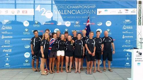Postcard from Valencia: 420 Worlds Day 3 – Kiwis win race