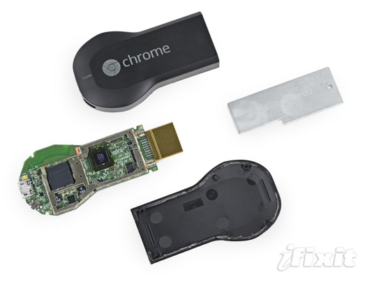 Chromecast teardown reveals “ginormous” heatsink