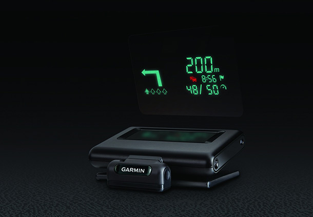 Garmin HUD Keeps Your Eyes on the Road