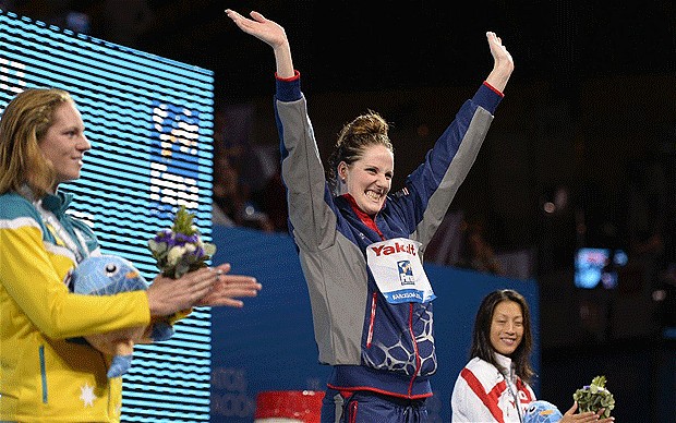 Missy Franklin still on course for record eight gold medals at swimming World …