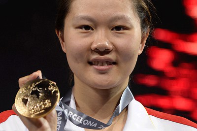 China win 50m world backstroke gold, silver