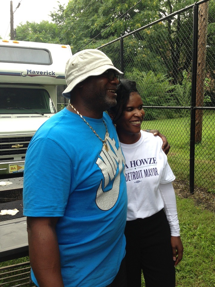 A Day In The Campaign: Lisa Howze Says The Eyes Of The World Are On Detroit
