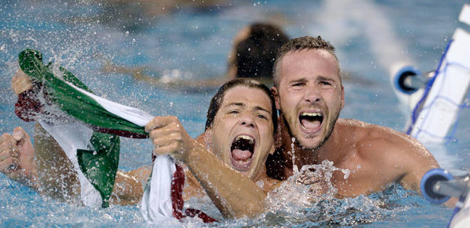 Hungary wins gold in men's water polo