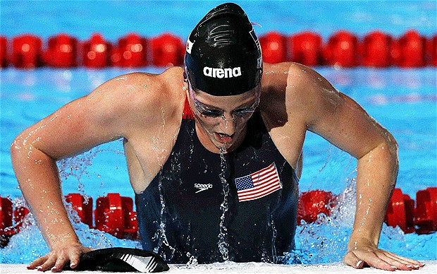 American Franklin goes for record sixth gold