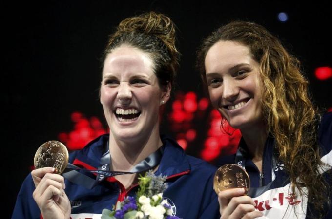 Missy Franklin claims 5th gold at world championships