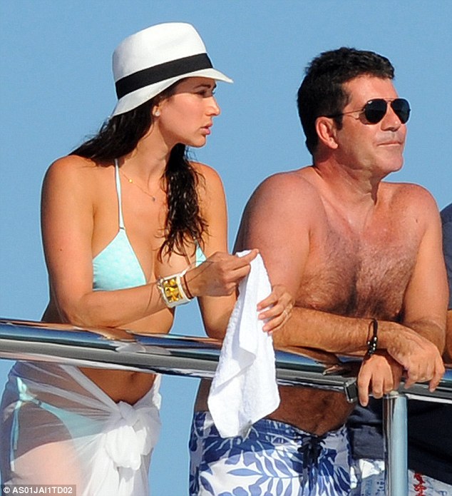 Desperate Cowell's new act: smitten lover and family man… But is it just a …