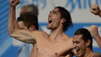 France wins 4x100m medley relay gold as US disqualified