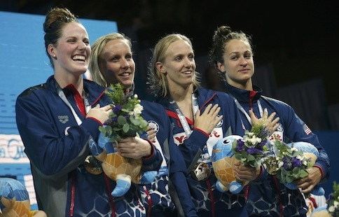 Record breaker: Missy Franklin swims to 6th gold at world championships, more …