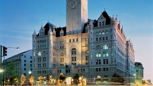 Trump unveils $200 million plan to convert DC landmark into hotel