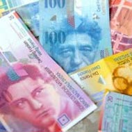 Swiss franc steady as global economy brightens