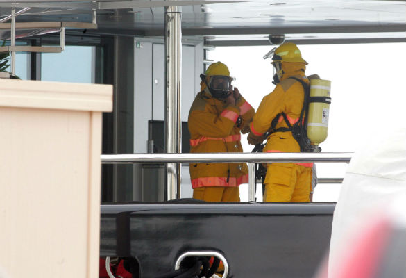 Simon Cowell's Pants On Fire? Firemen Spotted On Board Luxury Yacht Amid …