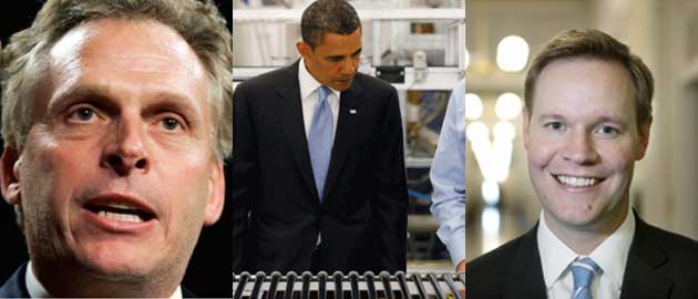 McAuliffe lobbied Obama aide in charge of Solyndra