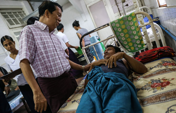 Myanmar Patients Pay the Price