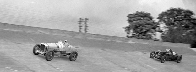 Sir Henry Birkin raced at Brooklands regularly in the 1920s and early 30s