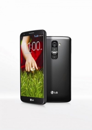 The LG G2: Small phone with a huge screen and buttons on the rear