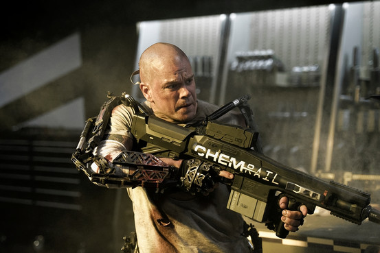 In 'Elysium,' Matt Damon Faces a Future as Dystopian as the Present