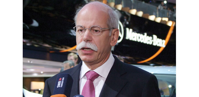 Dieter Zetsche takes drive down memory lane