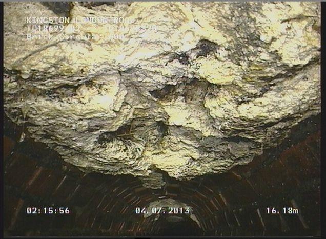 15-tonne fatberg clogging London sewer removed